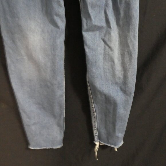 CANIFA JEANS | size 29 | Faded Blue Distressed Cotton Denim Jeans - Picture 13 of 15